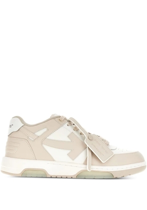 Off-White Out Of Office leather panel sneakers - Neutrals