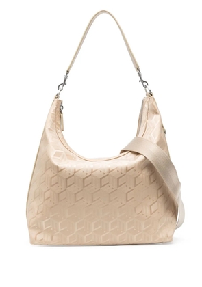 MCM Aren monogram jacquard tote bag - Neutrals