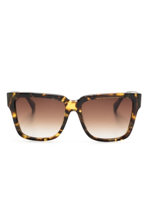 Max Mara Eyewear tortoiseshell-effect square-frame sunglasses - Brown
