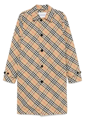 Burberry Vintage Check coat - Neutrals