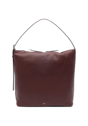 A.P.C. maxi Vera zip shoulder bag - Red