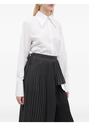 MARK KENLY DOMINO TAN cotton shirt - White