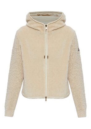 Moncler zip-fastening sweatshirt - Neutrals
