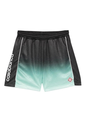 Casablanca gradient panelled shorts - Black