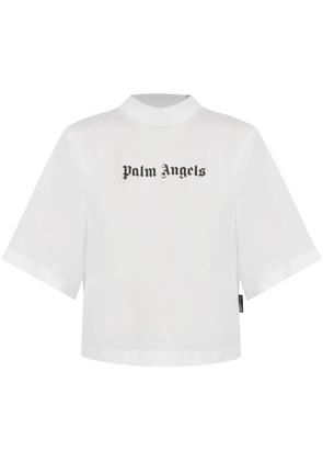 Palm Angels logo-print T-shirt - White
