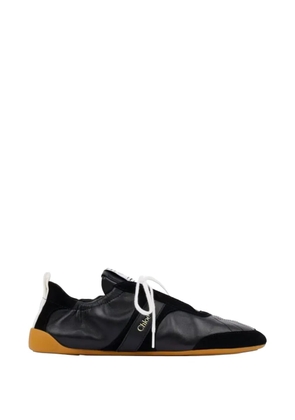 Chloé lace-up low-top sneakers - Black