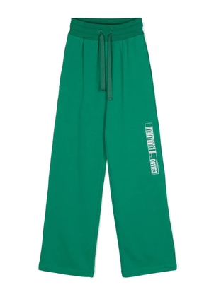 Dolce & Gabbana DGVIB3 DGVIB3-print cotton track pants - Green
