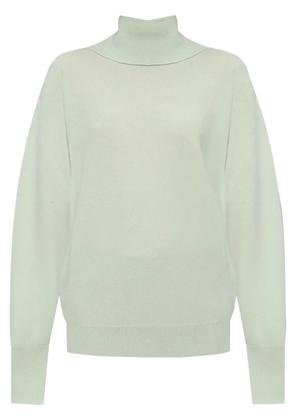 Jil Sander roll-neck fine-knit jumper - Green
