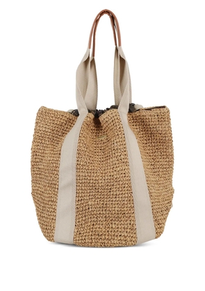 Barbour cotton tote bag - Brown