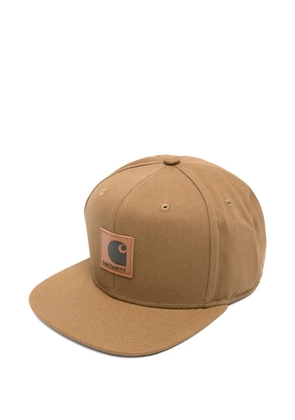 Carhartt WIP logo-patch baseball cap - Brown