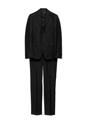 Prada notch-lapel two-button suit - Black