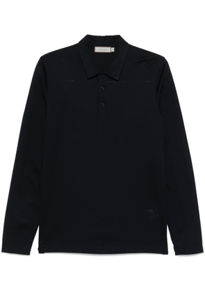 Canali cotton polo shirt - Blue