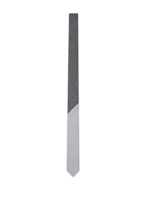 Thom Browne University Stripe tie - Grey