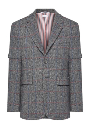 Thom Browne Hunting tweed blazer - Grey
