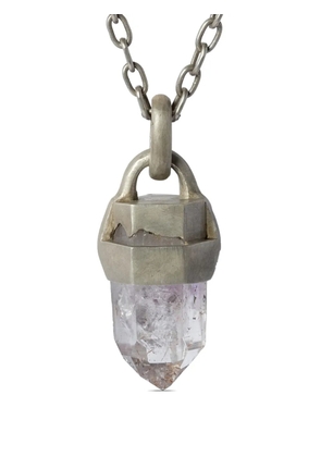 Parts of Four Talisman amethyst pendant necklace - Silver