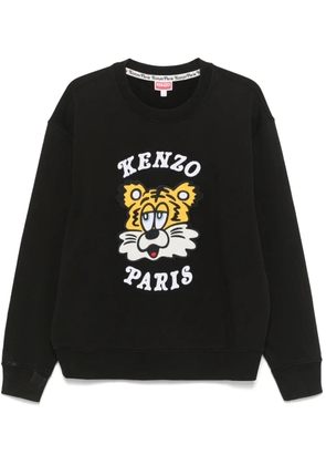 Kenzo embroidered-logo sweatshirt - Black
