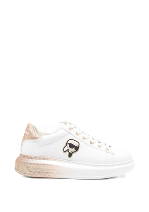 Karl Lagerfeld Kapri Ombre NFT platform sneakers - White