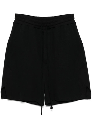 Thom Krom waffle-effect track shorts - Black