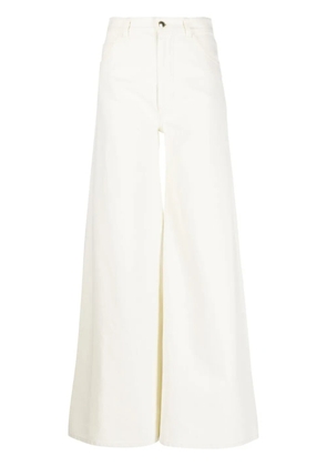 Chloé Rave wide-leg jeans - Neutrals