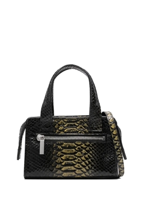 SAPIO mini Pitone tote bag - Black