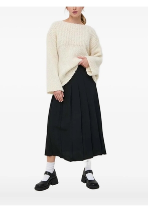 lovechild wide-sleeve wool sweater - White