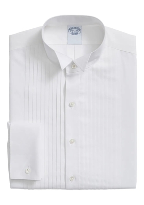 Brooks Brothers winged-collar poplin shirt - White