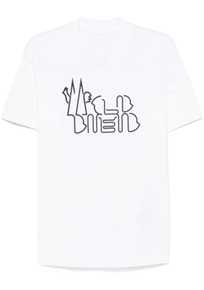 Moncler logo-print T-shirt - White