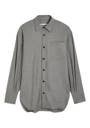 Maria McManus patch-pocket shirt - Grey