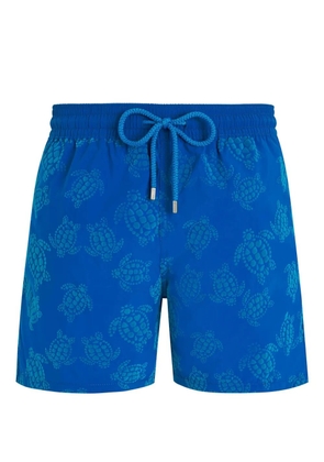 Vilebrequin turtle-print swim shorts - Blue