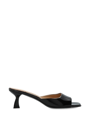 Nodaleto square toe mules - Black