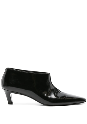 TOTEME 50mm leather pumps - Black