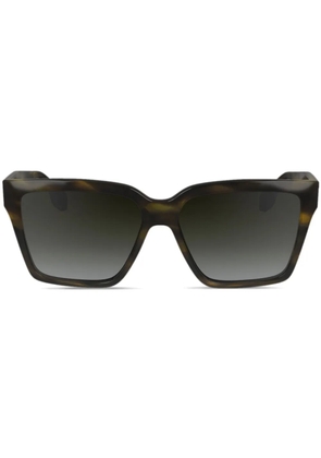 Victoria Beckham Eyewear marbled sunglasses - Green