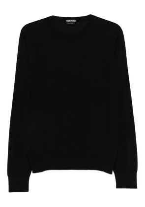 TOM FORD crew-neck top - Black