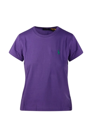 Polo Ralph Lauren logo-detail T-shirt - Purple