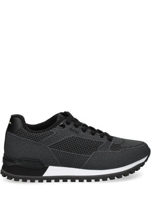 BOSS mesh-panelled sneakers - Black