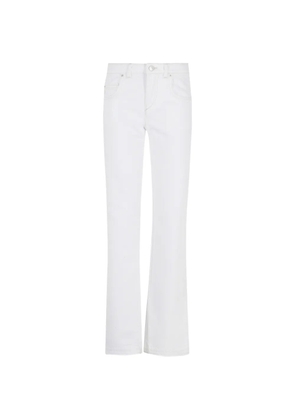ISABEL MARANT flared denim trousers - White