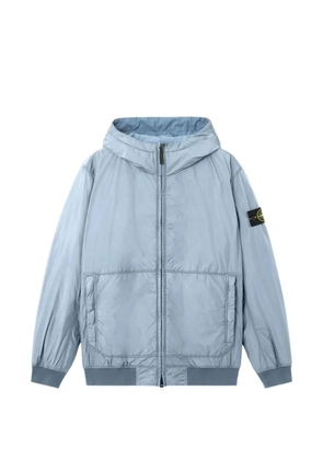 Stone Island hooded front-pocket jacket - Blue
