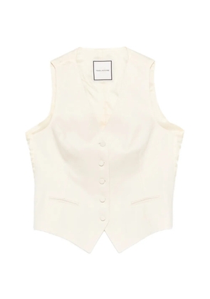 Tagliatore buttoned waistcoat - Neutrals