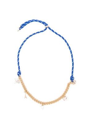Maje charm pendant necklace - Gold