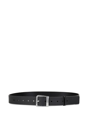 MM6 Maison Margiela perforated buckle belt - Black