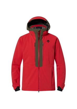 DESCENTE Swiss hooded ski jacket - Red