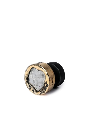 Parts of Four diamond-detail stud earring - Gold