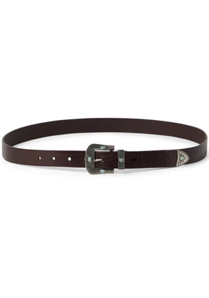 Brunello Cucinelli leather belt - Brown