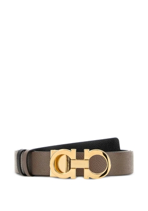 Ferragamo mud reversible belt - Neutrals