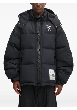 Maison MIHARA YASUHIRO hooded padded jacket - Blue