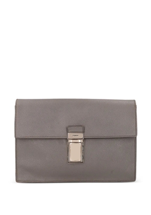 Prada Pre-Owned Tiny leather handbag - Grey