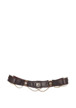 Pirovano Vintage leather belt - Brown