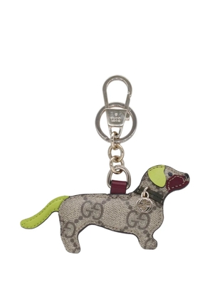 Gucci Pre-Owned Dachshund leather charm - Neutrals
