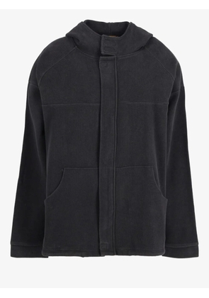 Fendi Pre-Owned zip pocket hoodie - Black