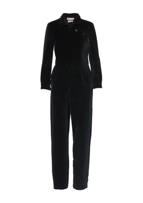 Courrèges Pre-Owned velvet jumpsuit - Black